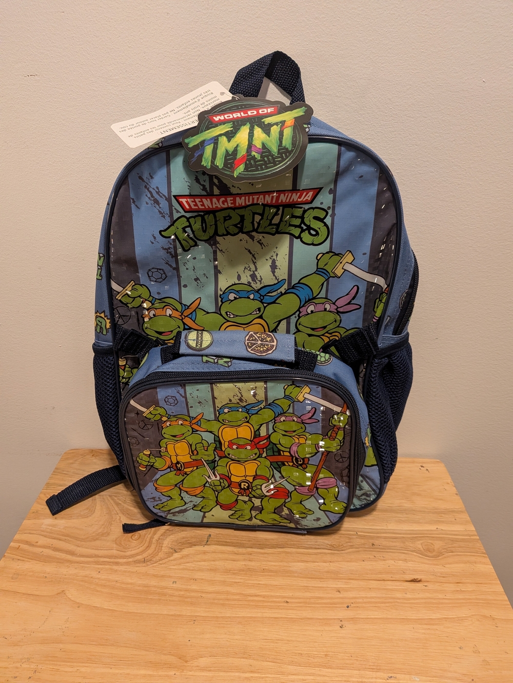 Nickelodeon Teenage Mutant Ninja Turtles Blue Kids Backpack